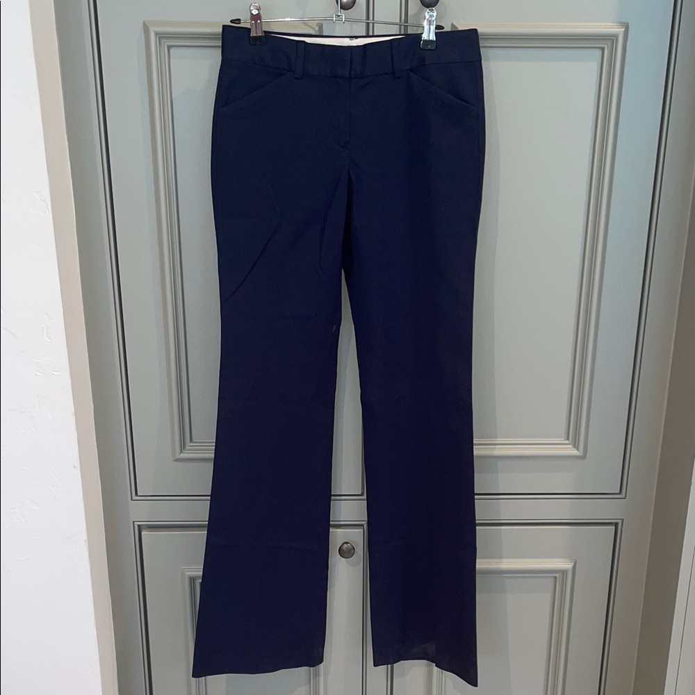 Theory Navy Tailored Dress Pants Straight Leg Size 29